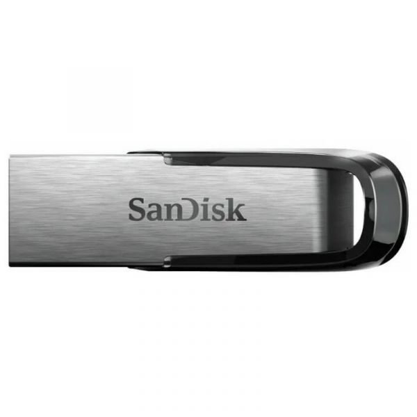 Флешка Sandisk Ultra Flair USB 3.0 512Гб серебристый/черный