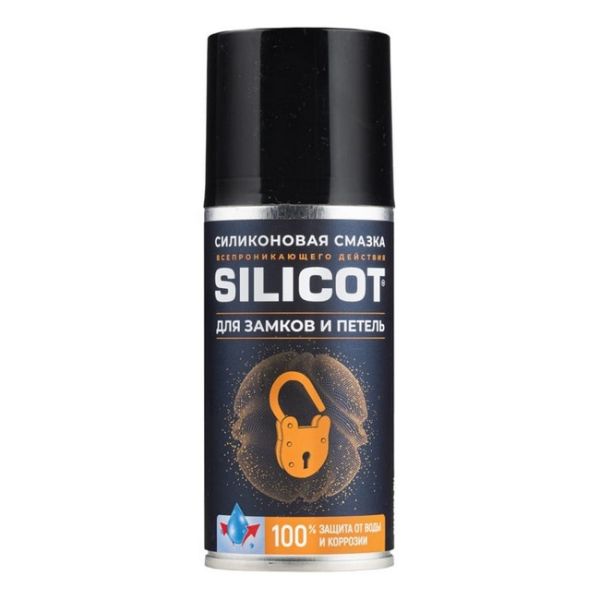 Смазка ВМПАВТО Silicot Spray для замков и петель 2708 0,21 л