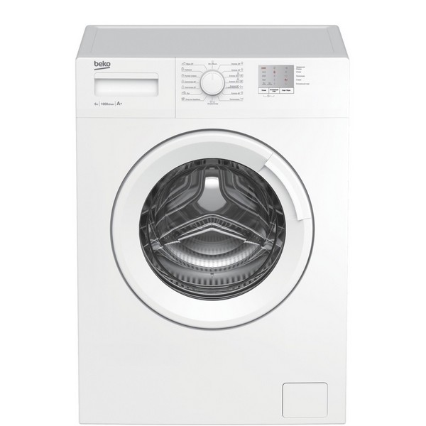 Стиральная машина BEKO WRE6511BWW фронтальная 6 кг белый