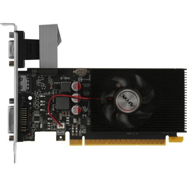 Видеокарта AFOX NVIDIA GeForce GT 730 (AF730-4096D3L6) AF730-4096D3L6, 4 Гб, GDDR3
