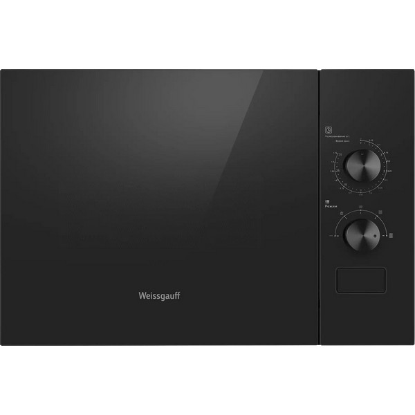 Встраиваемая микроволновая печь Weissgauff HMT-456 600 Вт, черный