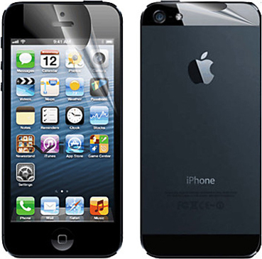 Защитная пленка для мобильного телефона LuxCase для Apple iPhone 5 Front and Back Суперпрозрачная